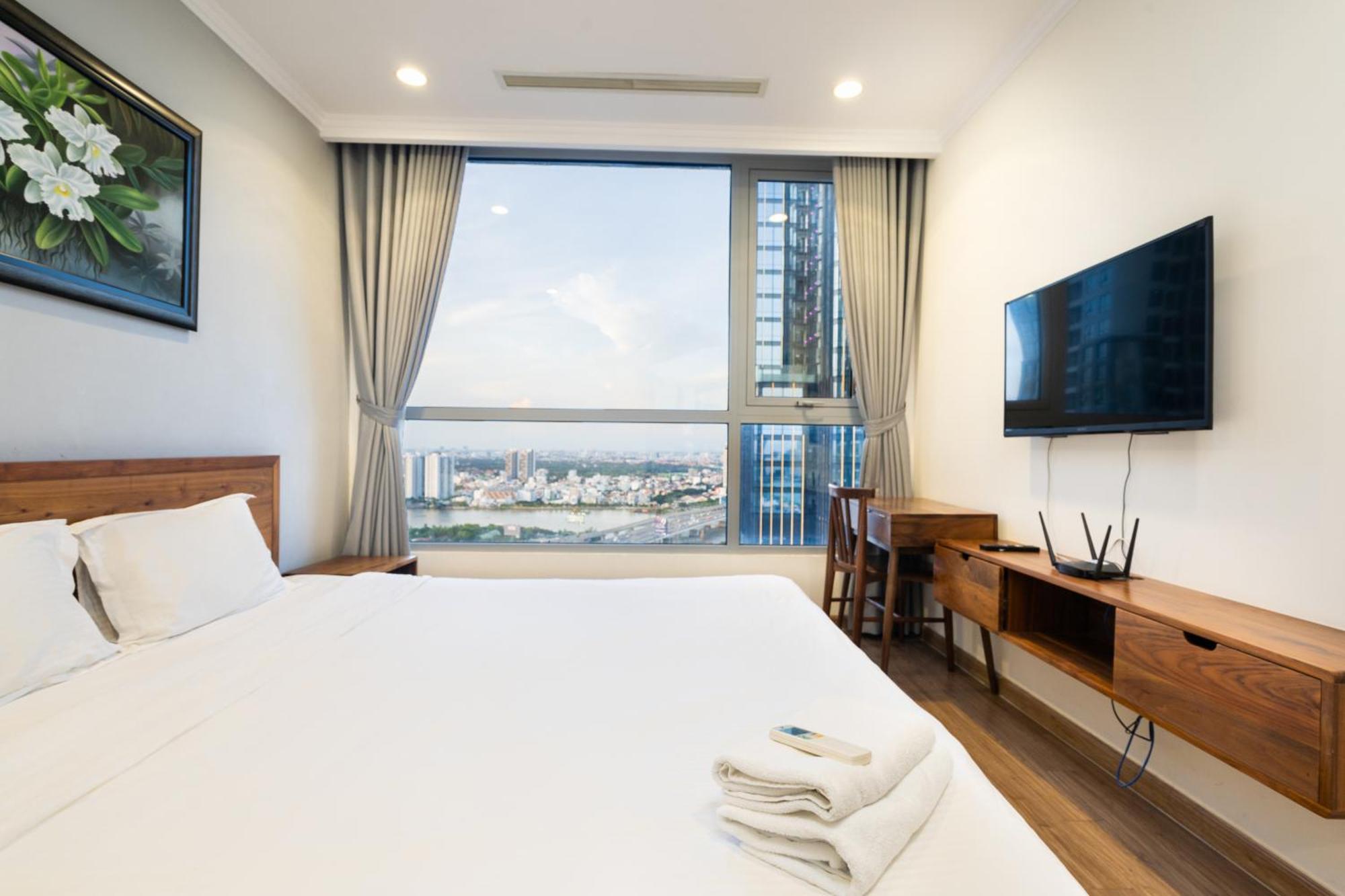 Vinhomes Central Park - Serviced Apartments Rental Ltd Ho Si Minh-város Kültér fotó